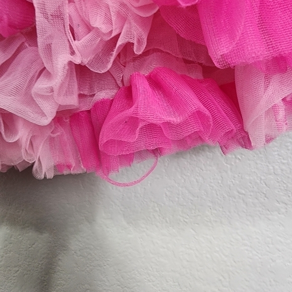 Jona Michelle Poofy Crinoline Pink Skirt Size 5/6 - Picture 6 of 12